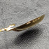 1936 British vintage sterling silver anointing spoon with gold-plated decoration boxed